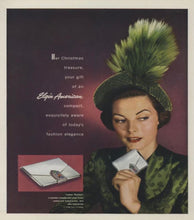 Load image into Gallery viewer, Art Deco 1920s Elgin American Compact-Never Used