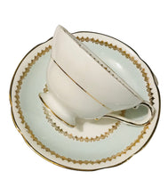 Load image into Gallery viewer, Staffordshire Pale Blue and Gold