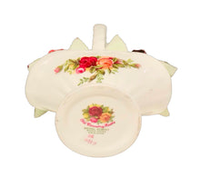 Load image into Gallery viewer, Royal Albert Old Country Roses China Flowers in Basket 4.25 In