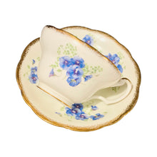 Load image into Gallery viewer, Foley Blue Floral V2013