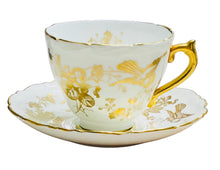 Load image into Gallery viewer, USED FOR MAGAZINE SHOOT: Coalport Gold With Birds