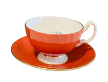 Load image into Gallery viewer, Whimsical Aynsley Orange Floral