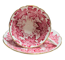 Load image into Gallery viewer, Coalport Light Pink/Red Maple Leaf