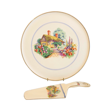 Load image into Gallery viewer, HK Tunstall 11 5/8 In Platter With Cake Lifter