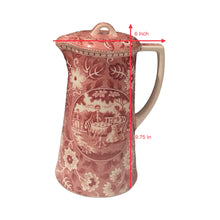 Load image into Gallery viewer, 7 Cup Dutch Tea Drinker Lidded Hot Water Jug