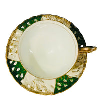 Load image into Gallery viewer, Japan Green and Gold Pedestal