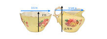 Load image into Gallery viewer, 1930s Double Warrant Paragon Sugar Bowl and Creamer