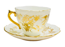 Load image into Gallery viewer, USED FOR MAGAZINE SHOOT: Coalport Gold With Birds