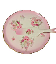 Load image into Gallery viewer, James Kent 10.25 Inch Cake Plate and Lifter