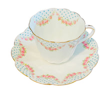 Load image into Gallery viewer, Antique Tuscan Teacup and Saucer