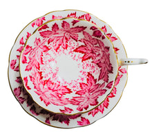 Load image into Gallery viewer, Coalport Light Pink/Red Maple Leaf