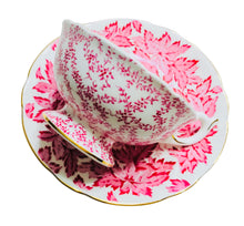 Load image into Gallery viewer, Coalport Light Pink/Red Maple Leaf