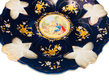 Load image into Gallery viewer, 10 In Diameter Cobalt Compote