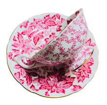 Load image into Gallery viewer, Coalport Light Pink/Red Maple Leaf
