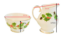 Load image into Gallery viewer, Royal Grafton Noel Sugar Bowl and Creamer