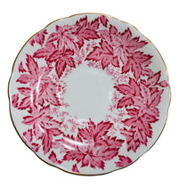 Load image into Gallery viewer, Coalport Light Pink/Red Maple Leaf