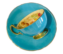 Load image into Gallery viewer, Aynsley Orchard Turquoise Artist Signed