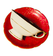 Load image into Gallery viewer, Royal Bayreuth Red and Gold