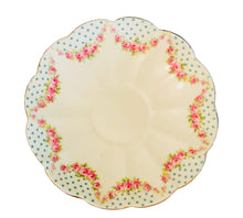 Load image into Gallery viewer, Antique Tuscan Teacup and Saucer