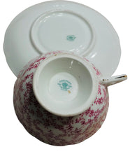 Load image into Gallery viewer, Coalport Light Pink/Red Maple Leaf