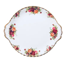 Load image into Gallery viewer, Royal Albert Old Country Roses Cake Plate