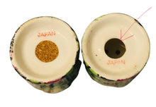 Load image into Gallery viewer, Black Chintz Mini Salt & Pepper Set