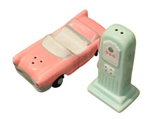 Load image into Gallery viewer, Car & Gas Pump Salt & Pepper Set