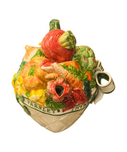 Load image into Gallery viewer, Fitz & Floyd Herb Garden Teapot 1996