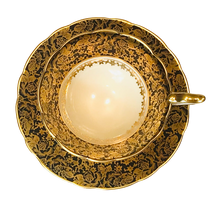 Load image into Gallery viewer, Royal Stafford Black & Gold