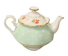 Load image into Gallery viewer, RA Polka Rose Single Serve Teapot