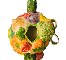 Load image into Gallery viewer, Fitz & Floyd Herb Garden Teapot 1996