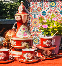 Load image into Gallery viewer, T Limoges Peint à La Mein Set