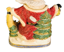 Load image into Gallery viewer, Fitz & Floyd Santa Teapot 1994