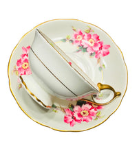 Load image into Gallery viewer, Coalport Grey Floral Duo
