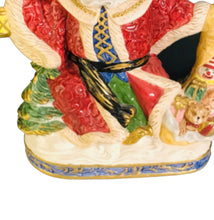 Load image into Gallery viewer, Fitz & Floyd Santa Teapot 1994