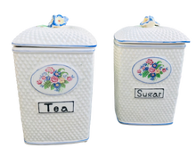 Load image into Gallery viewer, Sugar & Tea Cannisters