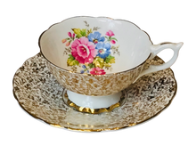 Load image into Gallery viewer, Gold and Floral Duo