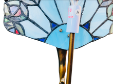 Load image into Gallery viewer, Stained Glass Boudoir Lamp