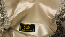 Load image into Gallery viewer, Silver Crochet Bag by Eva Italy