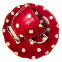 Load image into Gallery viewer, RA Polka Dot Red