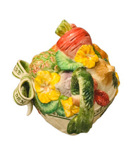 Load image into Gallery viewer, Fitz & Floyd Herb Garden Teapot 1996