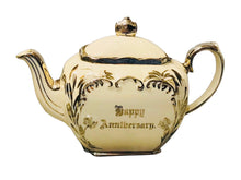 Load image into Gallery viewer, Sadler Happy Anniversary Teapot