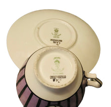 Load image into Gallery viewer, As Is Crown Staffordshire Purple and Black