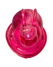 Load image into Gallery viewer, Lidded Pink Bunny Jar