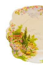 Load image into Gallery viewer, Royal Albert Kentish Rockery Cake Plate 9.75 x 9.25 Inch