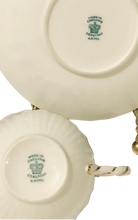 Load image into Gallery viewer, Coalport Blue and White Teacup and Saucer