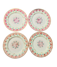 Load image into Gallery viewer, Set of 4 Hand Painted 6 Inch Plates