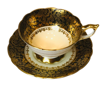 Load image into Gallery viewer, Royal Stafford Black & Gold