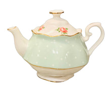 Load image into Gallery viewer, RA Polka Rose Single Serve Teapot