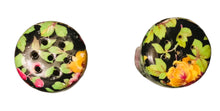 Load image into Gallery viewer, Black Chintz Mini Salt & Pepper Set
